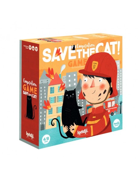 LONDJI Επιτραπέζιο Παιχνίδι - Σώστε την Γάτα