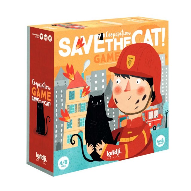 LONDJI Επιτραπέζιο Παιχνίδι - Σώστε την Γάτα