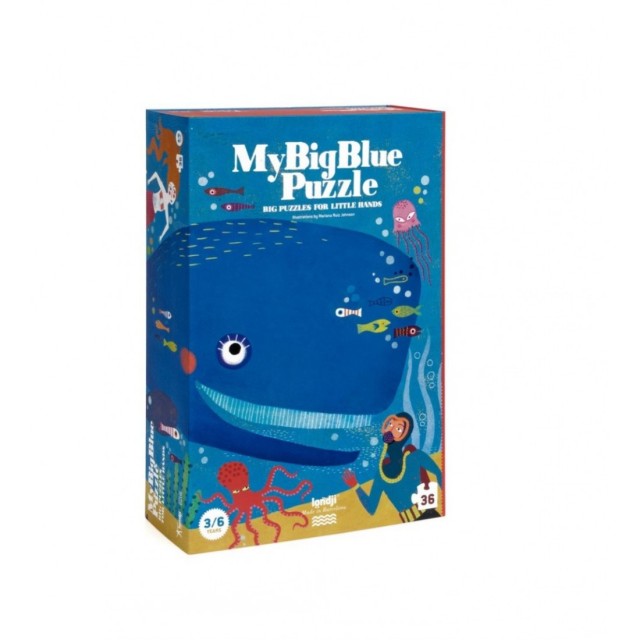 Londji Puzzle - MY BIG BLUE PUZZLE