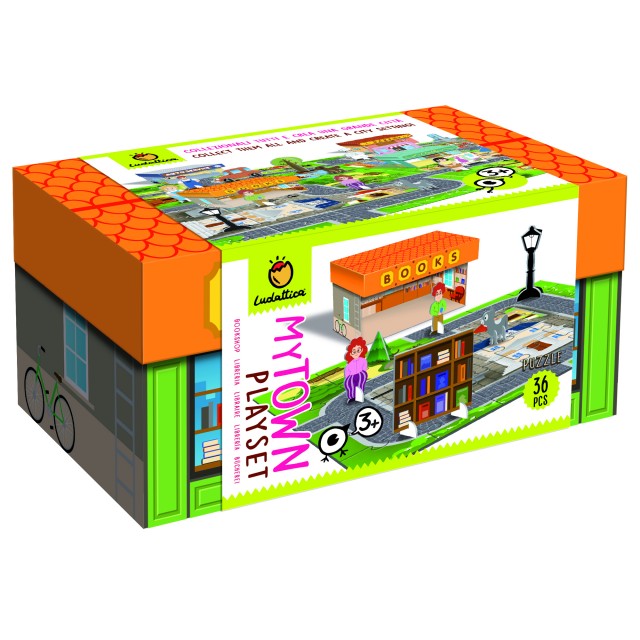 LUDATTICA Παζλ και 3D Παιχνίδι Βιβλιοπωλείο